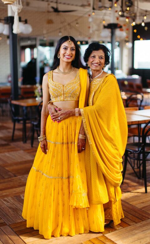 Mehndi ceremony at the Roof at The Durham Hotel