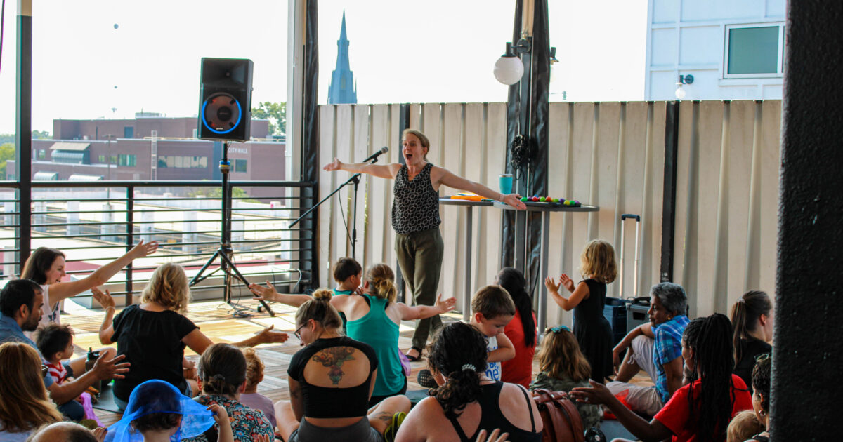 Storytime on the Roof with Durham County Library — Education